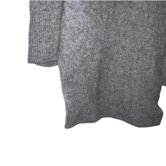 Madewell Kent Women's Sweater Cardigan Grey Merino Wool Blend Open Front XS - Picture 4 of 8